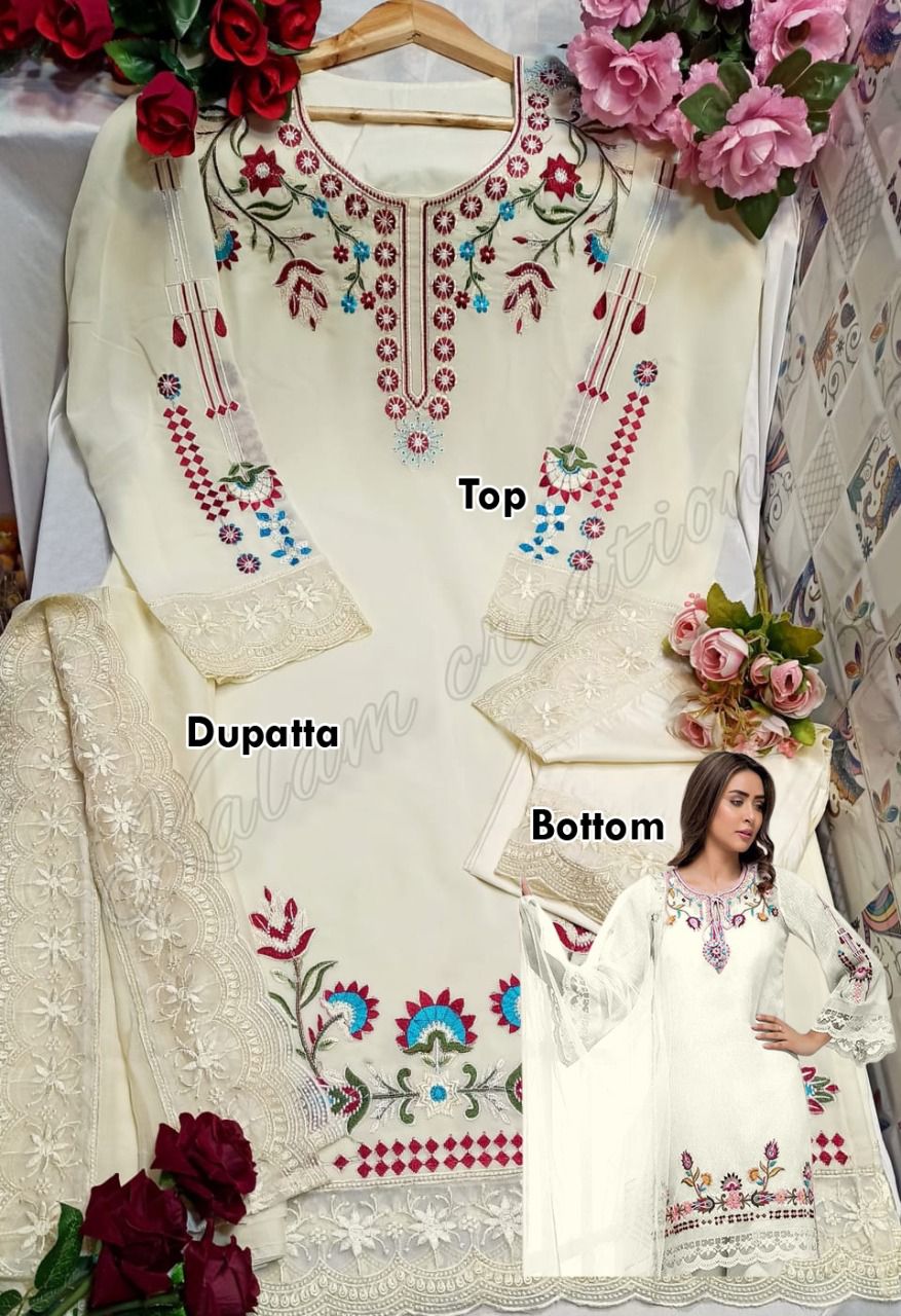 Kalam 1101 Fancy Ethnic Wear Georgette Ready Made Collection